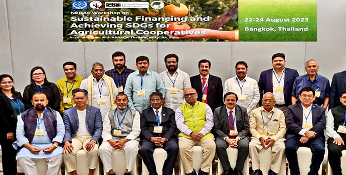 APRACA-NEDAC Workshop on Sustainable Financing and Achieving SDGs for Agricultural Cooperatives held on 22-24 August 2023 in Bangkok, Thailand