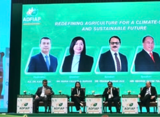 Dr. Prasun Kumar Das, Secretary General and members of APRACA from Cambodia and the Philippines joined the 47th Annual meeting of ADFIAP held in Phnom Penh on 15-17 September