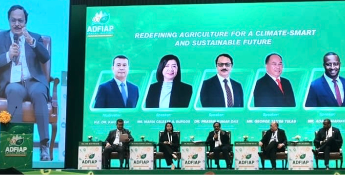 Dr. Prasun Kumar Das, Secretary General and members of APRACA from Cambodia and the Philippines joined the 47th Annual meeting of ADFIAP held in Phnom Penh on 15-17 September