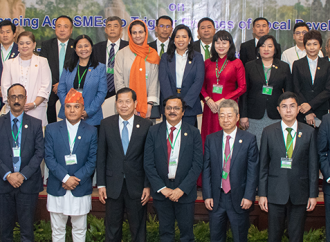 Delegates for the 77th Executive Committee Meeting in Siem Reap, Cambodia on 8 August 2024.