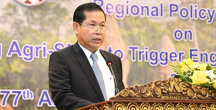 Keynote address by H.E. Rath Sovannorak, Deputy Governor, National Bank of Cambodia during the Regional Policy Forum on ‘Financing Agri-SMEs to Trigger Engines of Local Development’ in Siem Reap, Cambodia on 8 August 2024.