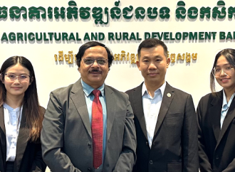 Dr. Prasun Kumar Das, APRACA Secretary General paid visit to the new Head Quarter of the Agricultural and Rural Development Bank of Cambodia on 10 September 2024.