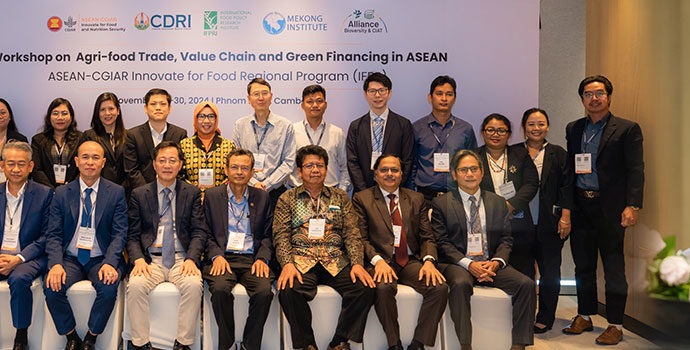 APRACA Secretary General was invited by ASEAN-CGIAR Innovate for Food regional program (IFRP) to join the Workshop on Agri-food Trade, Value Chain and Green Financing in ASEAN organized in Phnom Penh, Cambodia during 29-30 November 2024.